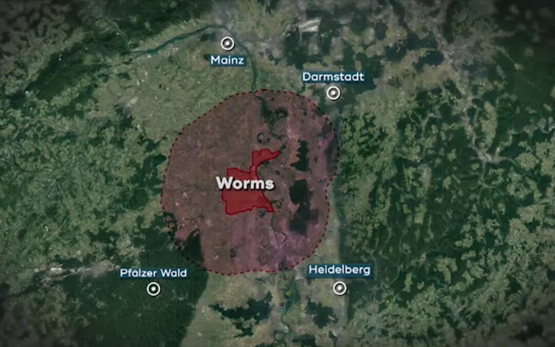 Worms muss 15-Kilometer-Sperre einführen