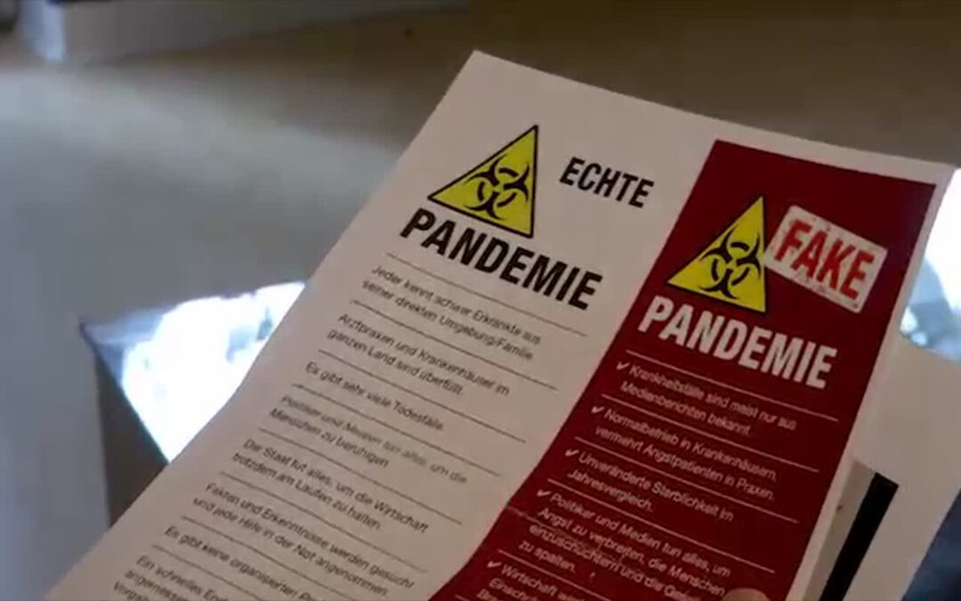 Corona-Fakeflyer verunsichern Bürger