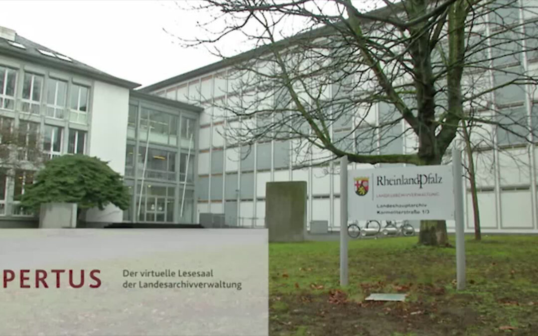 Landesarchiv öffnet virtuellen Lesesaal