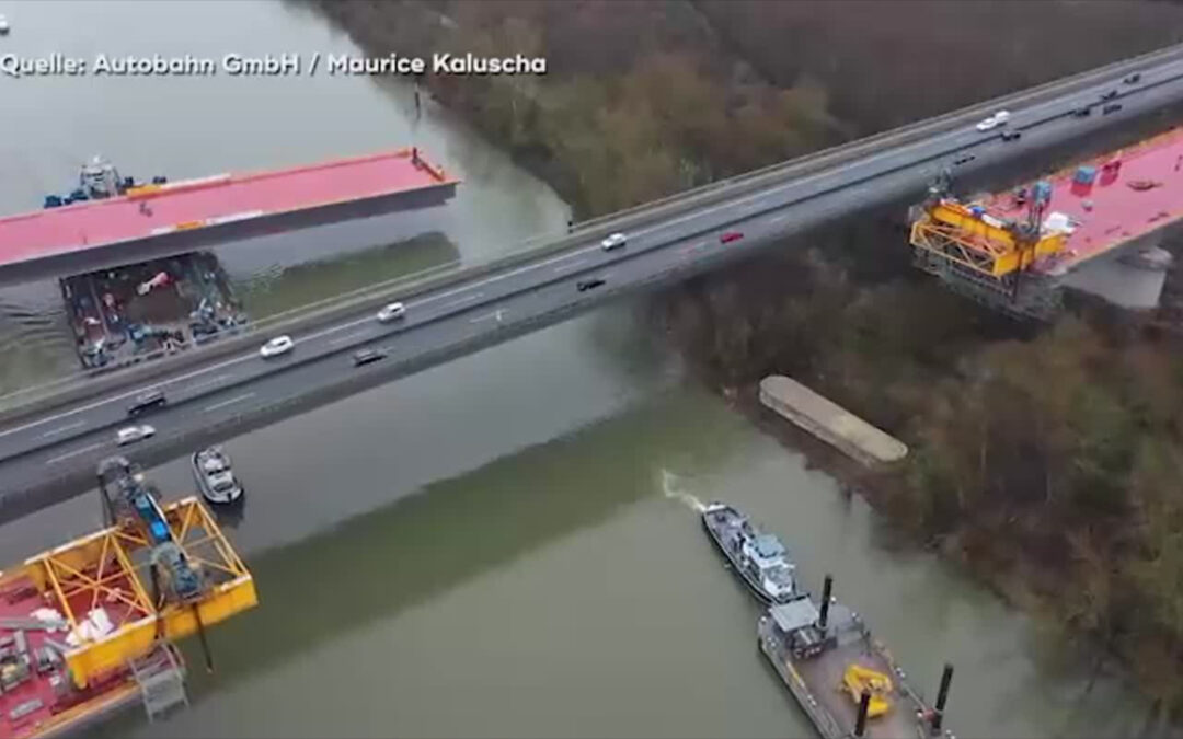 Schiersteiner Brücke: Das Riesenteil kommt!