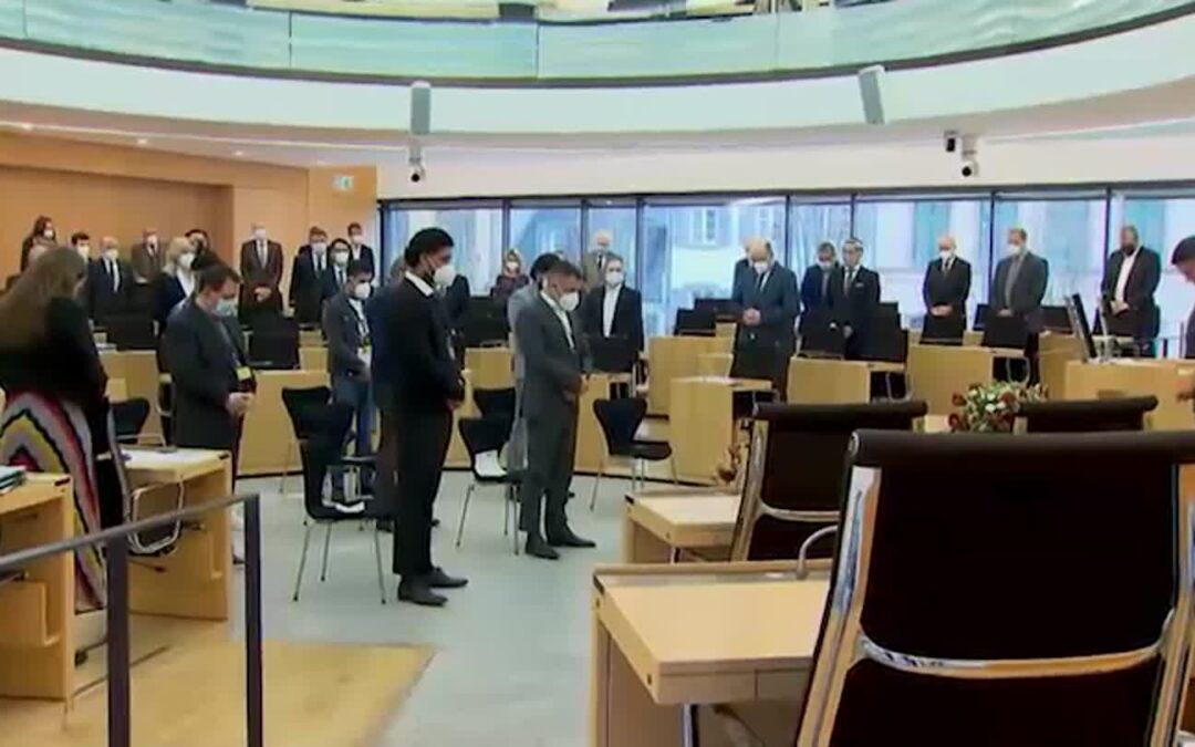 Hessischer Landtag gedenkt der Opfer von Hanau