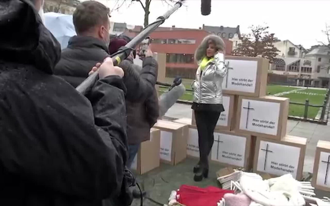 Verzweifelte Proteste des Einzelhandels