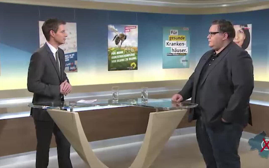 17:30-Wahltalk mit  dem Spitzenkandidat der Partei Die Linke David Schwarzendahl