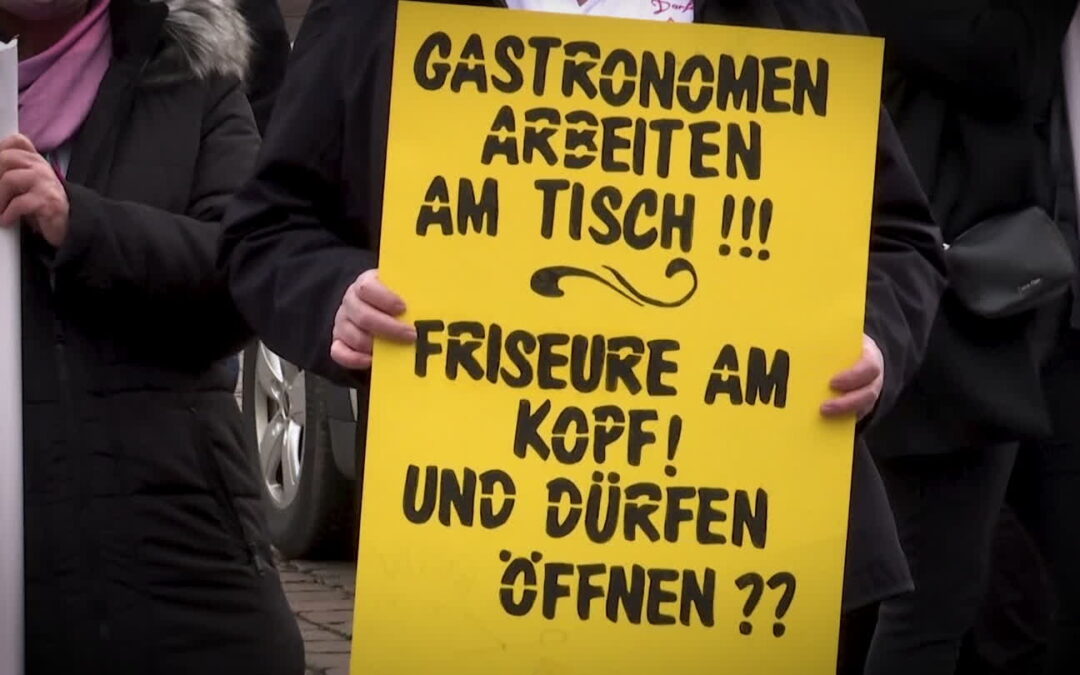 Mahnwache in Trier – Gastwirte fordern Öffnungsperspektive