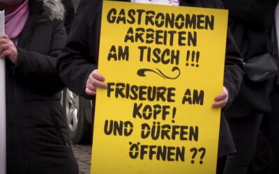 Mahnwache in Trier – Gastwirte fordern Öffnungsperspektive