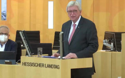 Bouffier gibt Regierungserklärung zur Corona-Krise ab