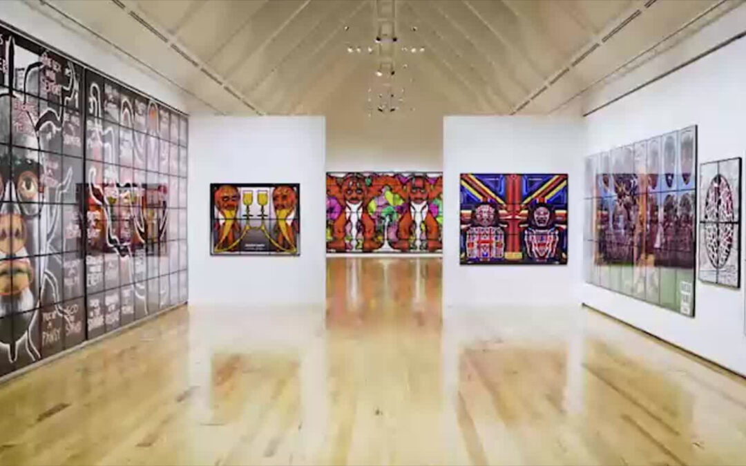 Gilbert & George in der Frankfurter Kunsthalle Schirn