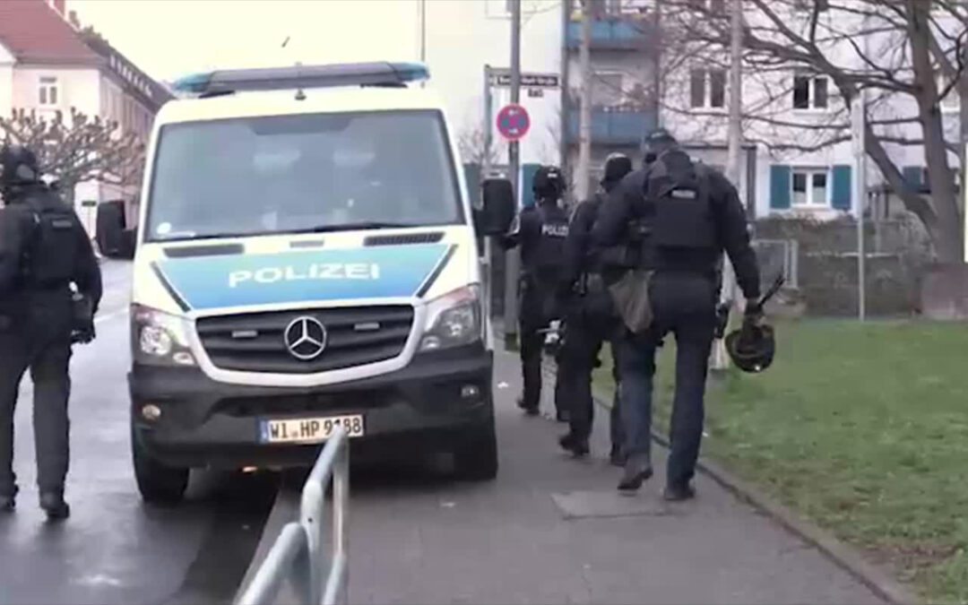 Großrazzia in Frankfurt