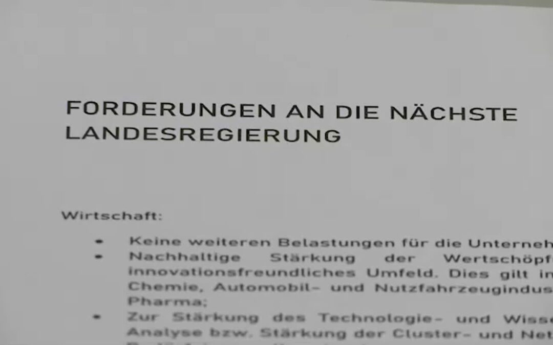 Forderungen der LVU an die neue Landesregierung