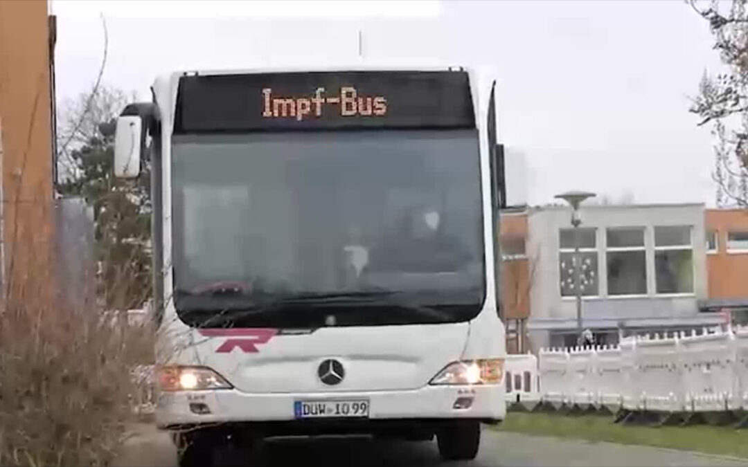 Impfbus bringt die Impfung vor Ort
