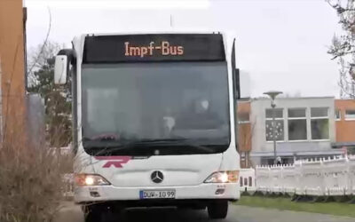 Impfbus bringt die Impfung vor Ort