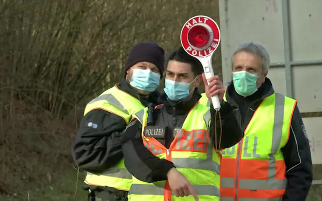 Gemeinsame deutsch-französische Polizeistreife