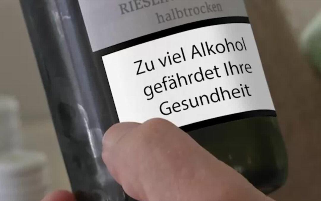 Diskussion um Warnhinweise auf alkoholischen Getränken