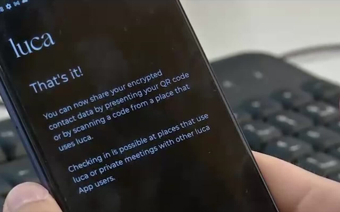 Kritik an der Luca-App