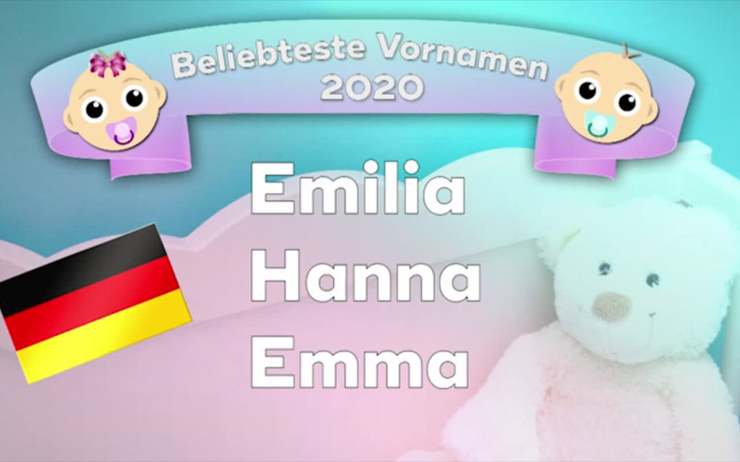 Emilia und Noah sind die beliebtesten Vornamen in Deutschland