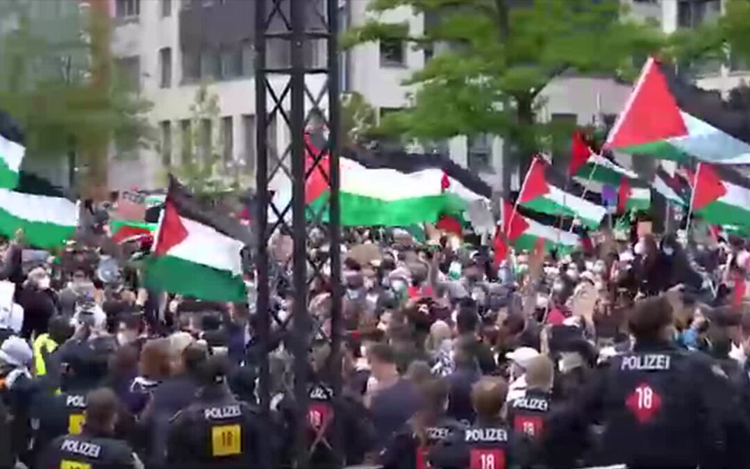 Frankfurt: Polizei löst Anti-Israel-Demo auf