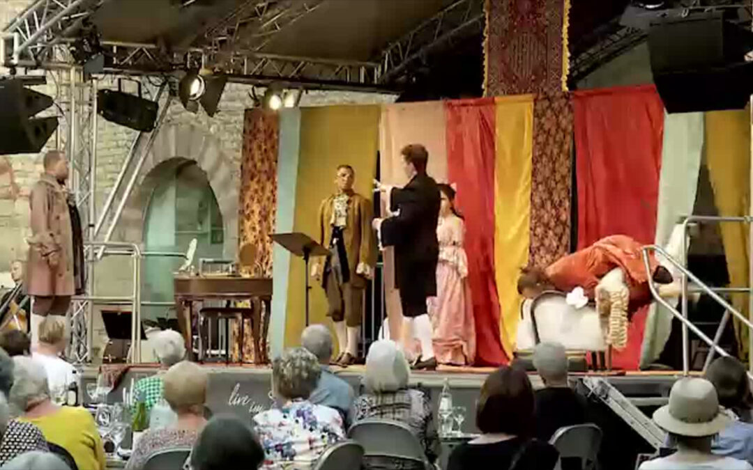Opernpremiere unter freiem Himmel