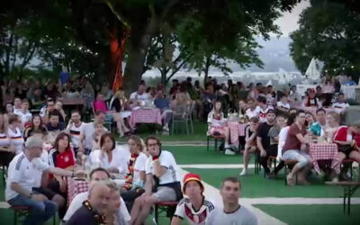 Deutschland gegen Frankreich: Public Viewing in Mainz