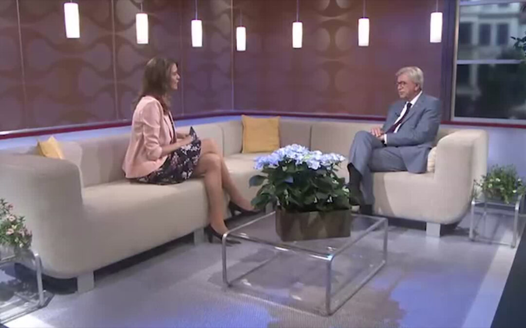 Das 17:30 SAT.1 LIVE-Sommerinterview – zu Gast: Volker Bouffier