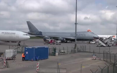 Jumbo muss auf Flughafen Hahn notlanden