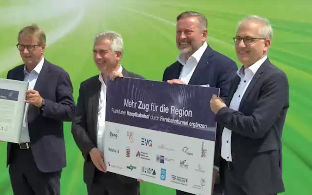 Milliardenprojekt – Deutsche Bahn baut Fernbahntunnel in Frankfurt
