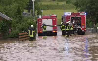Unwetter über Hessen