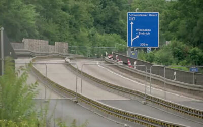 Gesperrte Salzbachtalbrücke – neue Wege nach Wiesbaden sollen Verkehr entlasten