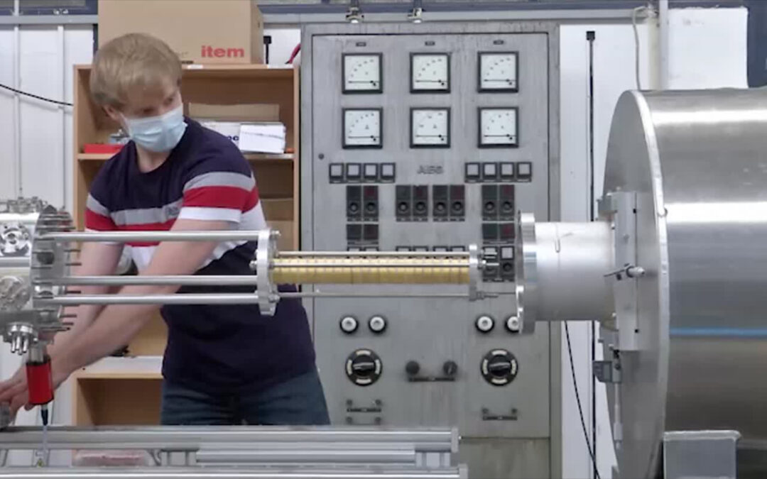 Riesenmagnet für Antimaterie
