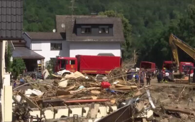 Aufräumarbeiten sind mühselig