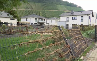 Hochwasser zerstört Neubaugebiet in Heppingen