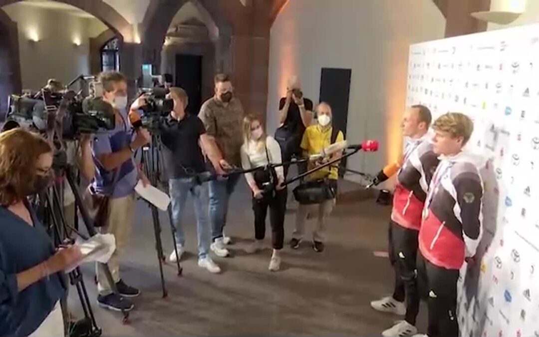 Empfang für Olympioniken im Frankfurter Römer