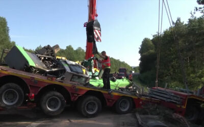 Schwerer Unfall auf der A 7