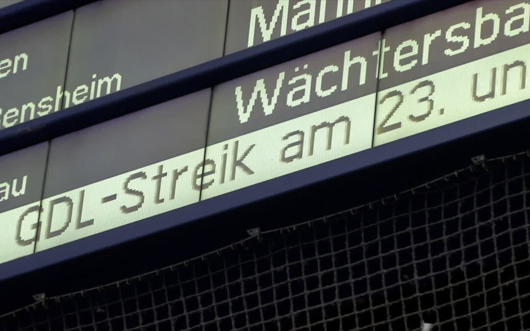 Gewerkschaft der Lokführer kündigt weitere Streiks an
