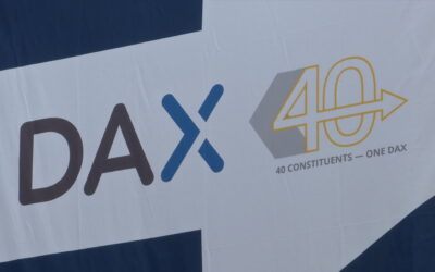 Deutscher Aktienindex DAX wächst