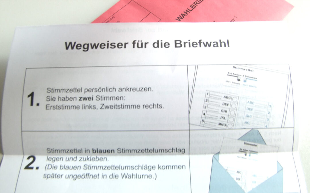 Briefwahl boomt