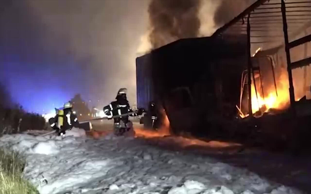 Tödliche Massenkarambolage auf der A 7
