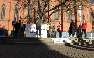 Protest gegen Privatisierung