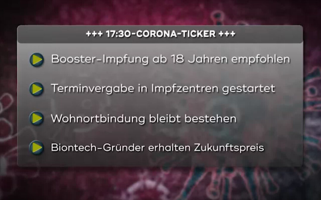 Der 17:30-Corona-Ticker