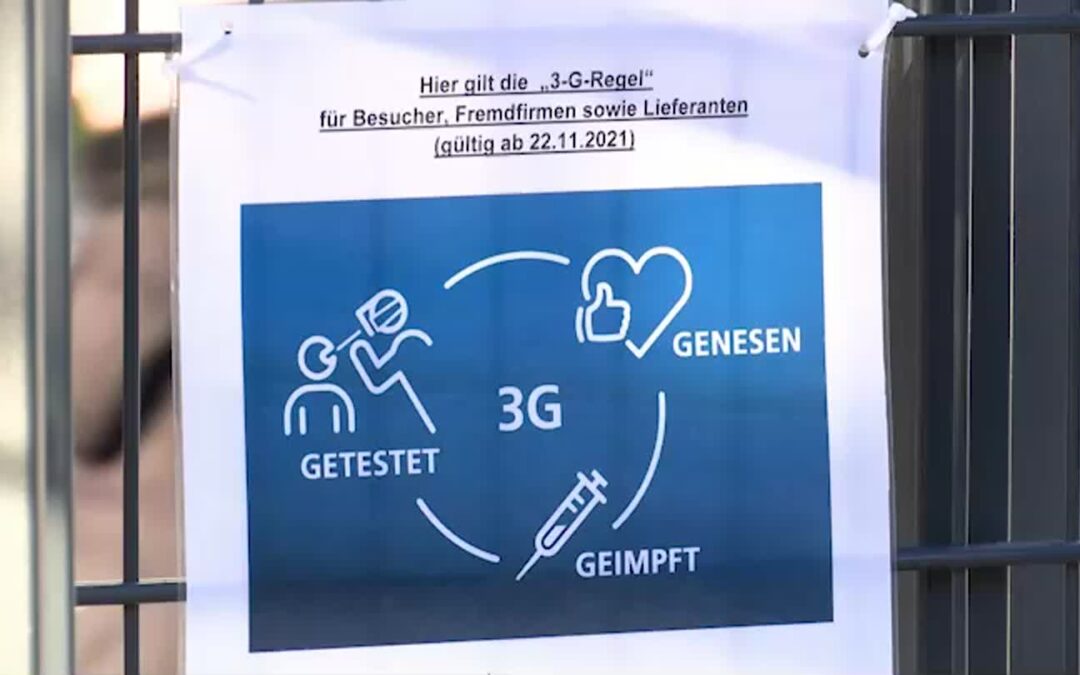 Arbeiten unter 3G-Bedingungen