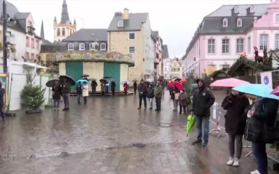 Jahres-Gedenken an die Opfer der Amokfahrt Trier