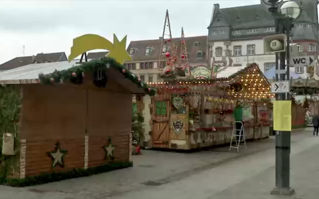 Weihnachtsmarkt in Landau macht zu