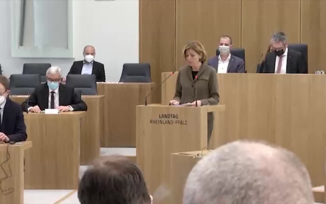 Corona-Sondersitzung im Mainzer Landtag