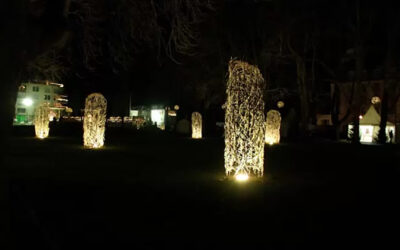 Uferlichter zaubern Weihnachtsstimmung ins Ahrtal