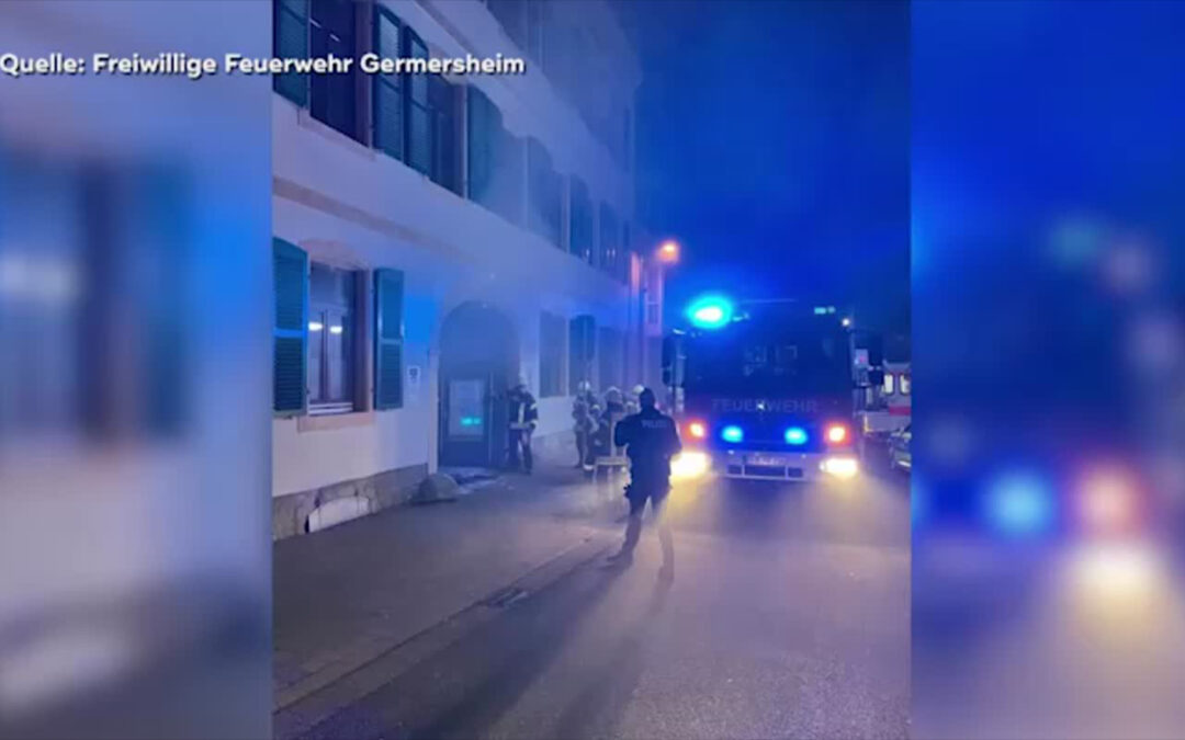 Mutmaßlicher Brandanschlag auf das Gesundheitsamt in Germersheim