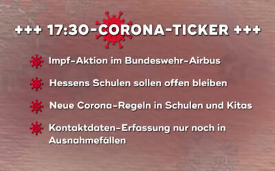 Der 17:30-Corona-Ticker
