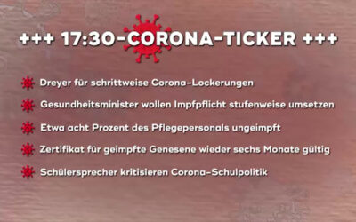 Der 17:30-Corona-Ticker