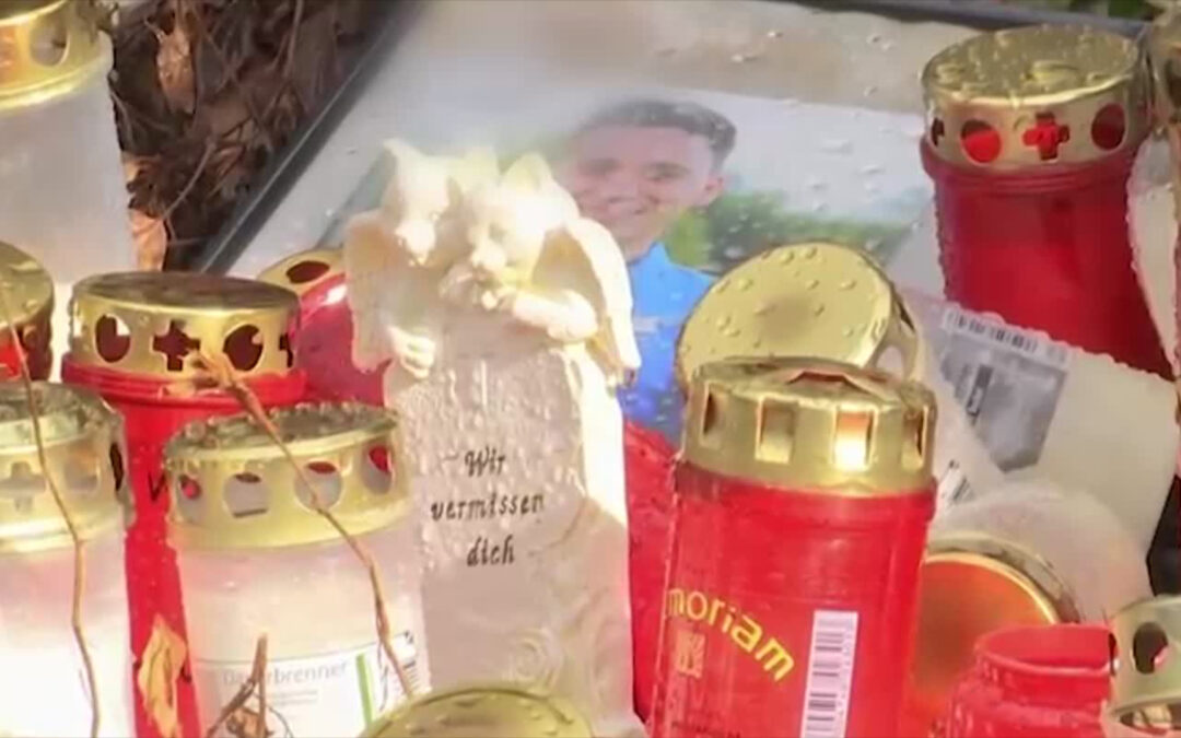 Der ermordetete Polizist Alexander K. wird beerdigt