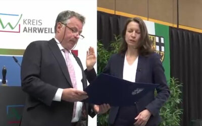 Cornelia Weigand ist die neue Landrätin im Kreis Ahrweiler