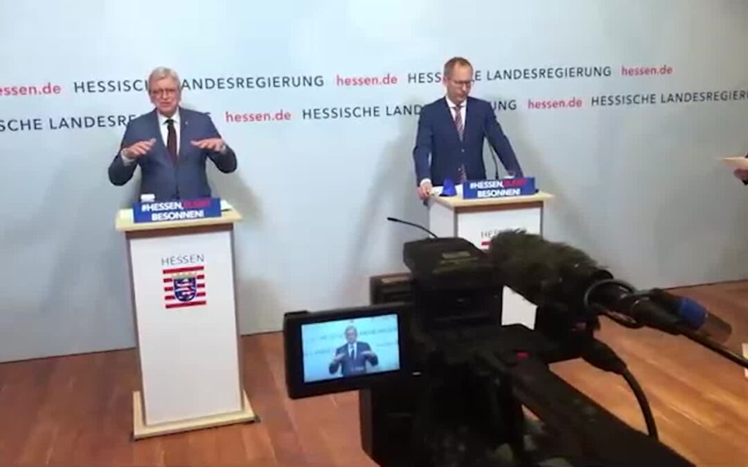 Bouffier und Klose erläutern Corona-Beschlüsse