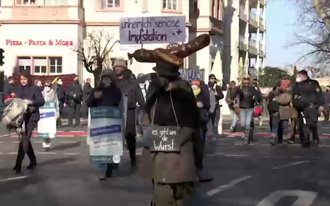 Querdenker organisieren „Maskenumzug“ am Rosenmontag